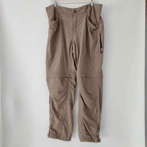 Mountain Hardwear Mens Convertible Hiking Pants XL Regular Fit - Picture 1 of 6